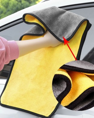 10Pcs Microfibre Cleaning Car Soft Cloth Washing Cloth Towel 30x30cm emming Water Suction Auto Home Washing Duster Towel